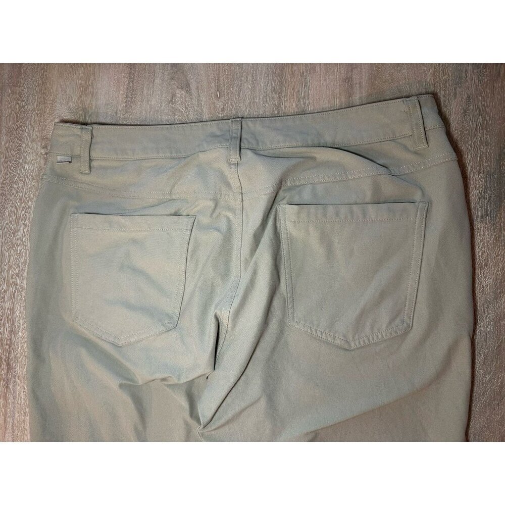 Lululemon ABC Pant Slim 30" *Warpstreme Trench Khaki Size 34 - Picture 8 of 10